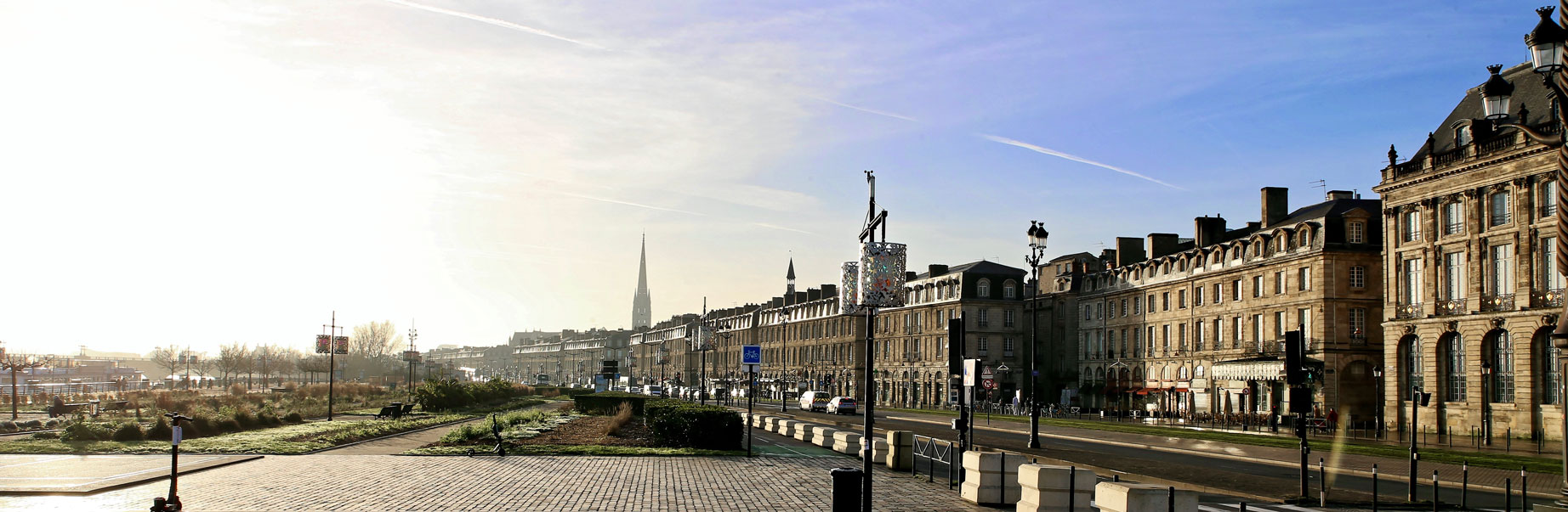 Etienne Logistique - Vue des quais de Bordeaux